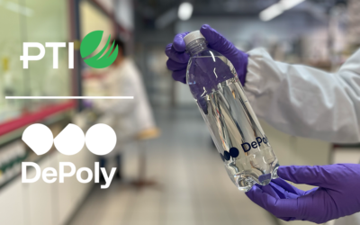 DePoly and PTI collaborate to create closed loop recycled PET bottle